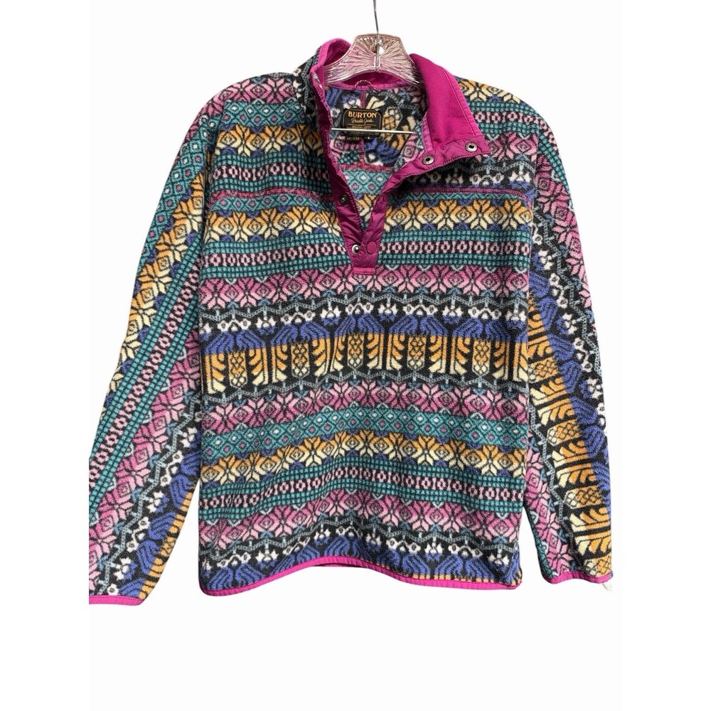 Burton Girls Fleece Size Large. Vntg